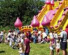 Bouncy castle slide