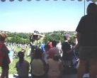 from the stage looking out